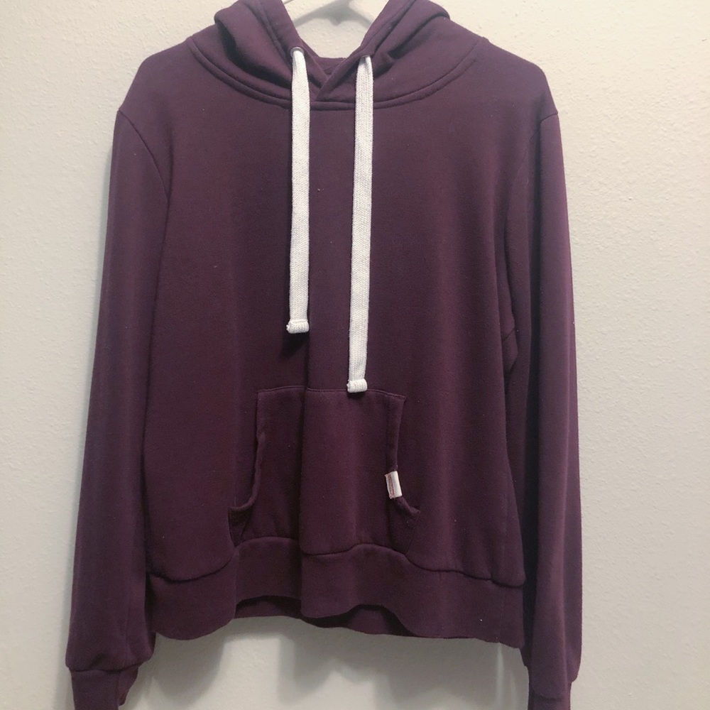 Purple hoodie
